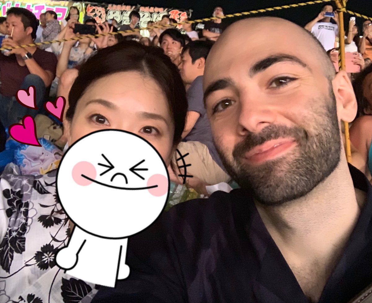 The No.1 Alex (@TheNo1Alex) on Twitter photo 2020-06-20 19:14:51 Today was the day that Yuuka and I were supposed to have our wedding. Due to the global pandemic we had to unfortunately cancel a while back... 😔 Despite not being able to have a ceremony, I’m happy to announce we’re married! Pic from last year at our first festival. <3 Today was the day that Yuuka and I were supposed to have our wedding. Due to the global pandemic we had to unfortunately cancel a while back... 😔 Despite not being able to have a ceremony, I’m happy to announce we’re married! Pic from last year at our first festival. <3