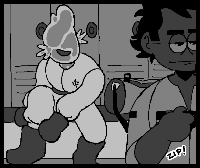 Thanks again for all the love! Here's a couple previews from the pages i've done so far!