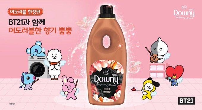 Way before that in 2019 Jungkook caused a shortage in Downy, it was literally viral WW. The brand must have contacted Bighit to offer Jungkook endorsements, but BigHit instead gave them a random BT21 collab. https://twitter.com/choi_bts2/status/1087580728810921985