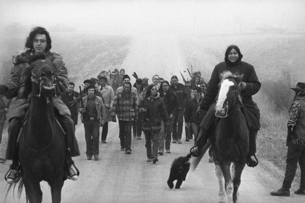 Soon after, Leonard formed the American Indian Movement (AIM), motivated by the heroism of previous Native warriors such as Dennis Banks, John Trudell, Russell Means, Eddie Benton-Banai, and Clyde and Vernon Bellecourt.Government was not pleased. 8/17