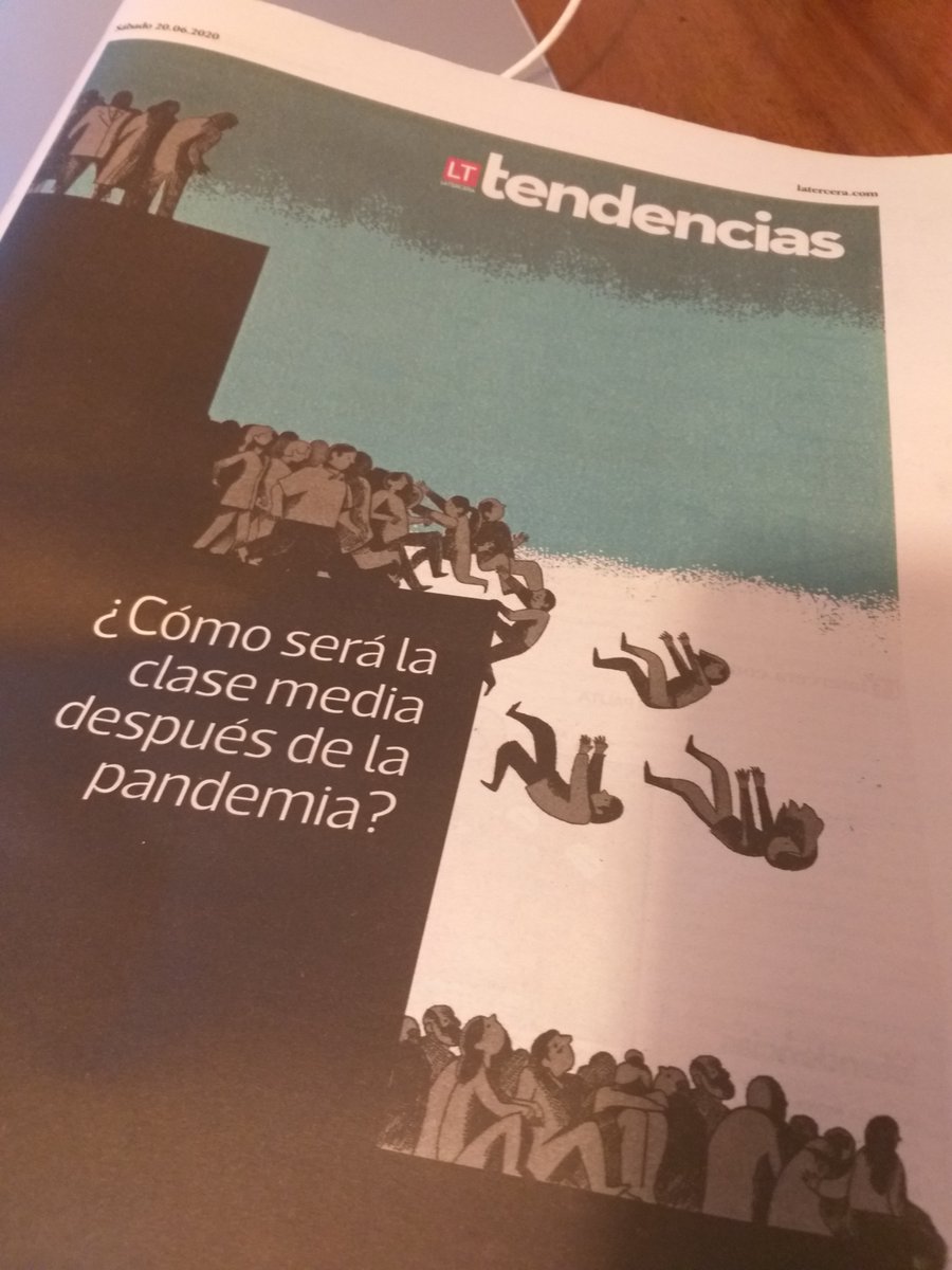 jose_muniz's tweet photo. #RetoSemiotico ¿Qué ves? 1) Veo clase baja pasiva y resignada.
2) No veo señales de solidaridad en ningún nivel.
3) Un gesto humano al borde del abismo
4) Clase alta sin rasgos faciales reconocibles. Mirando sin involucrarse, lejos del borde.
5) 2 piden ayuda, nadie responde https://t.co/e7Z30e8j7W