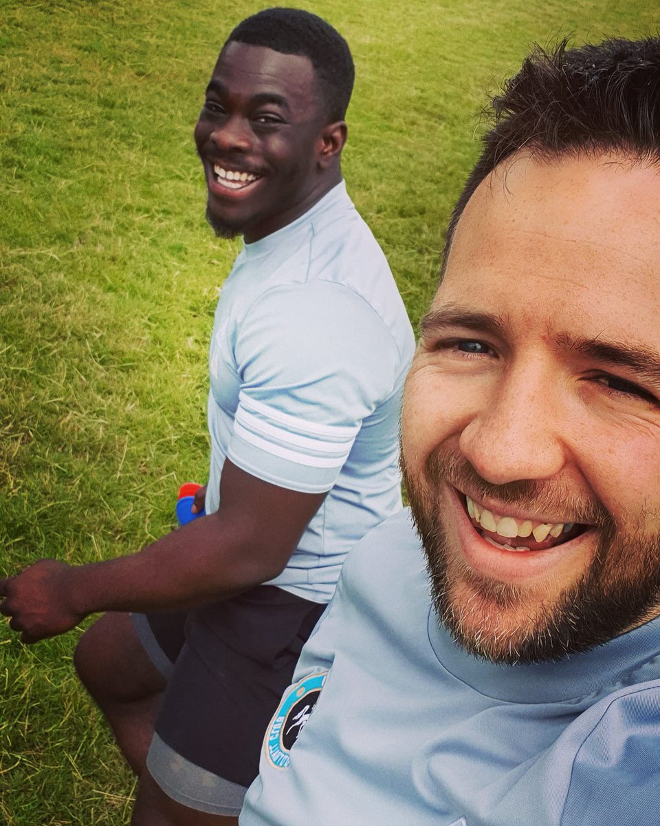 BeckenhamFC's tweet photo. First pre-season training session back today &amp; what a great turn out! Alot of hard work &amp; new faces. Roll on next session! https://t.co/dxkbEXr9G4