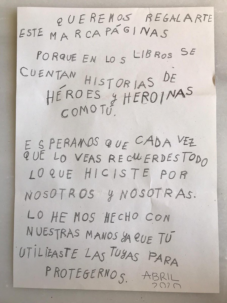BombersDipcas's tweet photo. A las puertas del inicio de esa nueva normalidad marcada por la crisis sanitaria de la  #Covid19, los #BomberosCPBC @dipcas queremos agradecer las innumerables muestras de cariño y apoyo recibidas durante estos meses. Como este detalle que tuvo #Afanias de #LaVallDuixó #GRACIAS! https://t.co/9diZfznhJ1