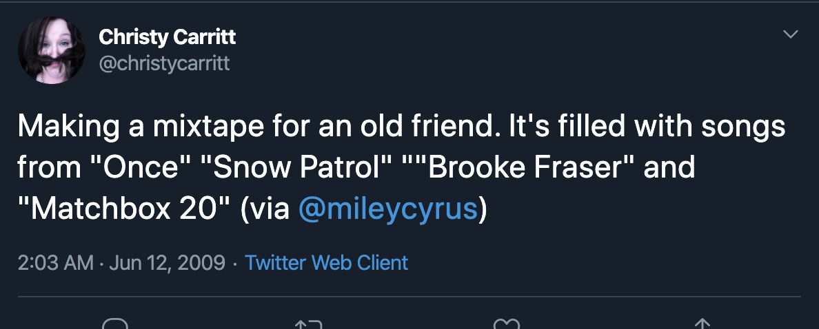 June 11, 2009: Miley tweeted the lyrics to “Inseparable” by the Jonas Brothers, said that she made a mixtape for an “old friend”, and referenced lightning striking. This would have marked Nick and Miley’s third anniversary.