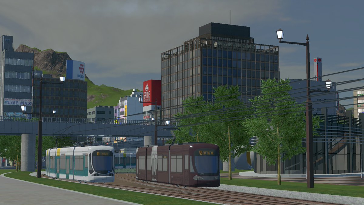 シティーズ スカイライン 路面 電車 シティーズスカイライン 市街地開発したのはいいけど