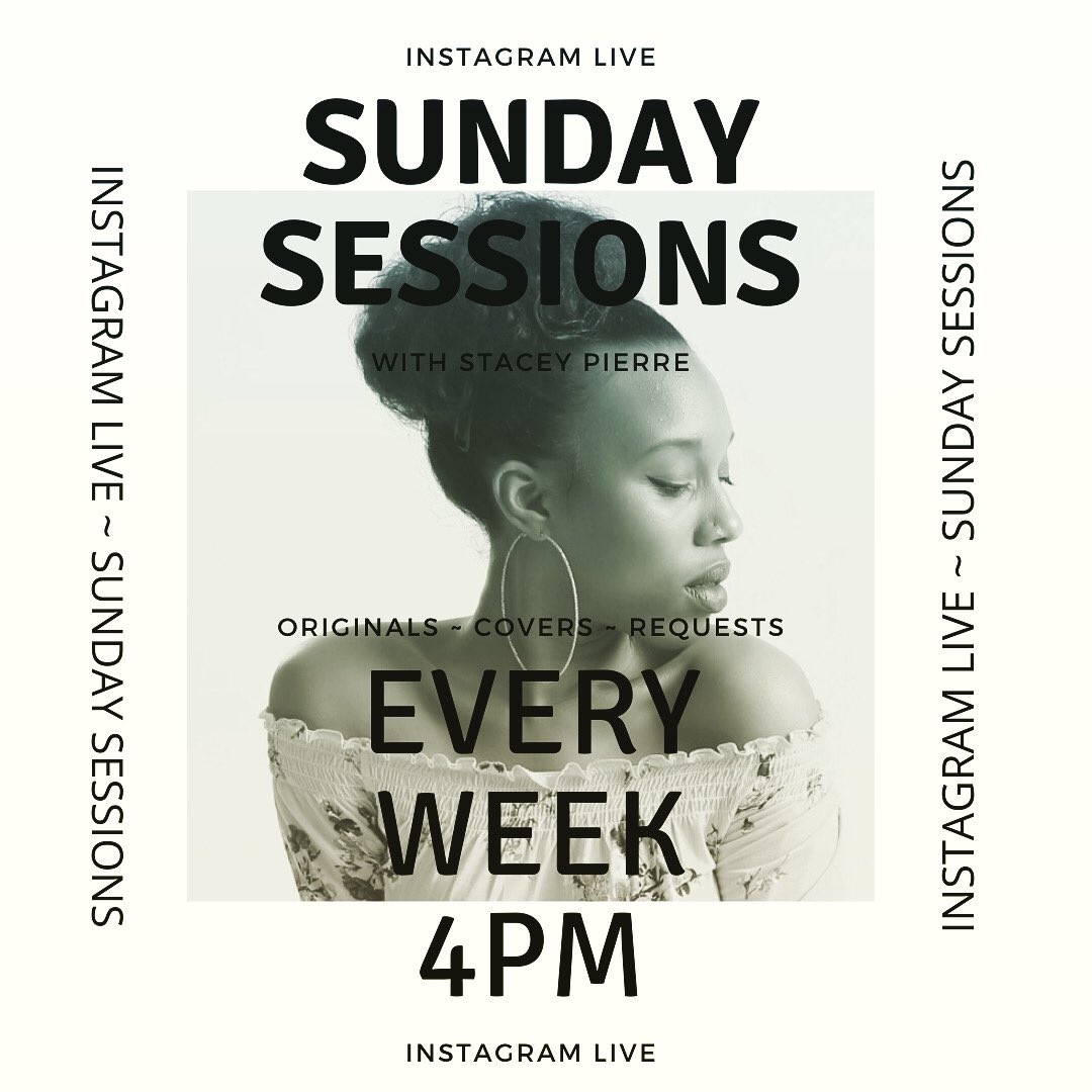 SPierreMusic's tweet photo. Join me every Sunday on Instagram at 4pm for my weekly Live 🖤 https://t.co/8UYRa4De0s