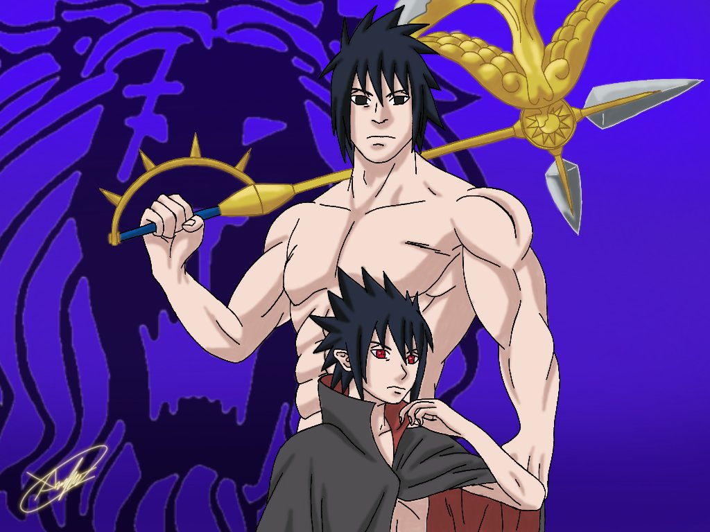 2022_Kazuki's tweet photo. Segundo Heredero, #SASUKE, Heredero del león del orgullo #Escanor, pero su musculatura la hice un tanto diferente ya que Saske tiene 13 años, con forme vaya pasando el tiempo la hire cambiando.
#NanatsuNoTaizai #fanart #NarutoShippuden #Uchiha #AnimeArt #Sharingan #fanfic #QHPS https://t.co/RczNUzNfgn