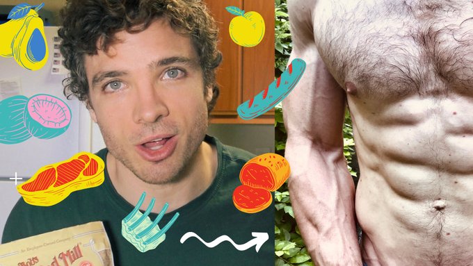 What I eat for 9% body fat all year. NEW VIDEO will premiere Sunday 9AM US PST on @YouTube  - subscribe