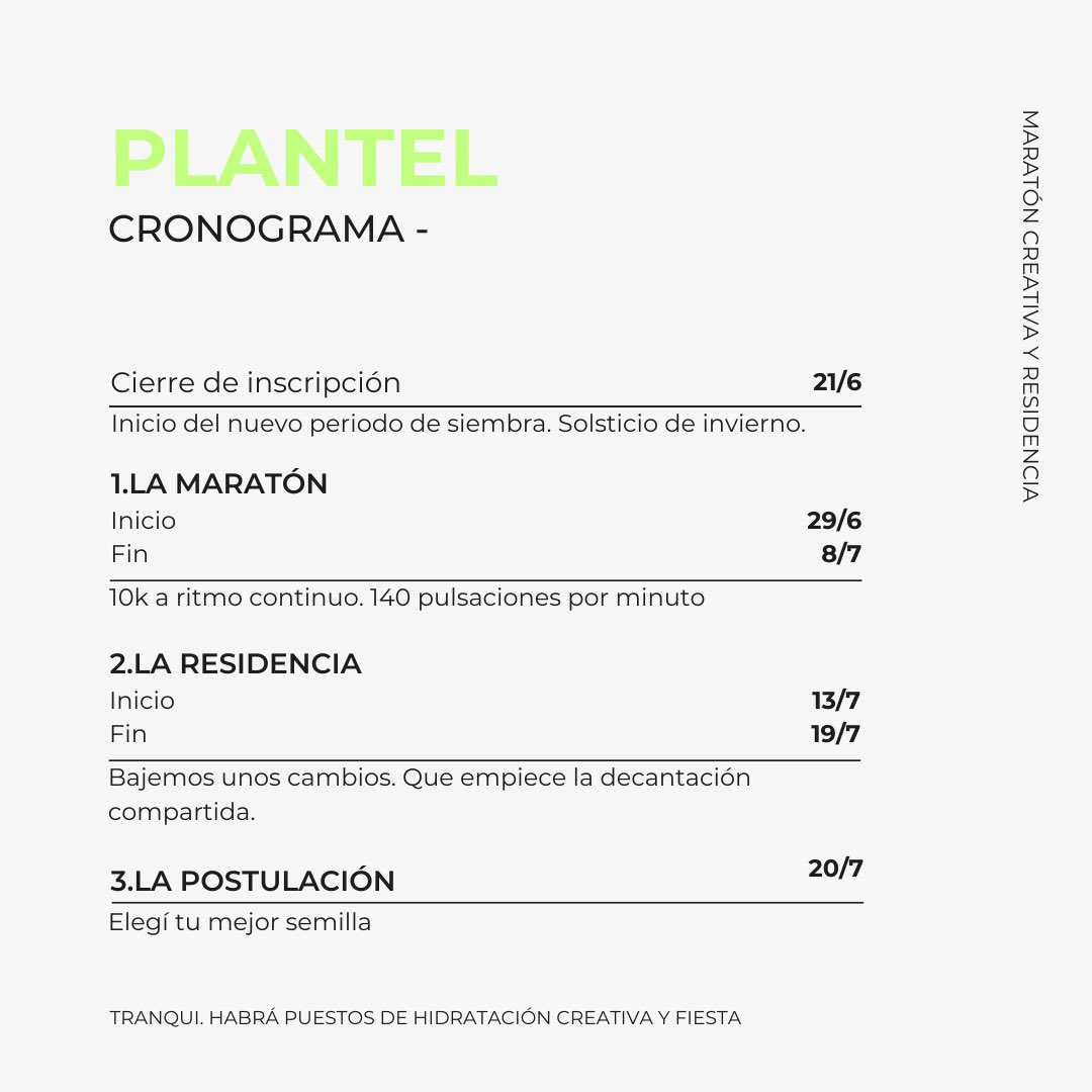 MulaCultura's tweet photo. ¿Quien más entra?🌱🌱

@MaratonPlantel https://t.co/ndZvyl8vxP