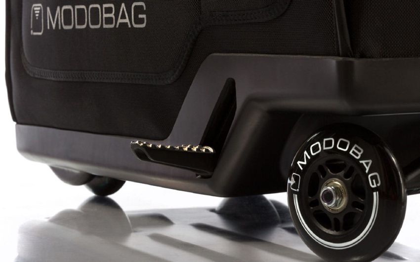 ElectrifyExpo's tweet image. Combine your love of travel and electric vehicles with the #Modobag, the rideable  #luggage with 6 mi. of range and a top speed of 7 MPH. It’s weirdly practical, kinda goofy, and lots more fun than hauling luggage through the airport!

#electrifyexpo #emobility #micromobility