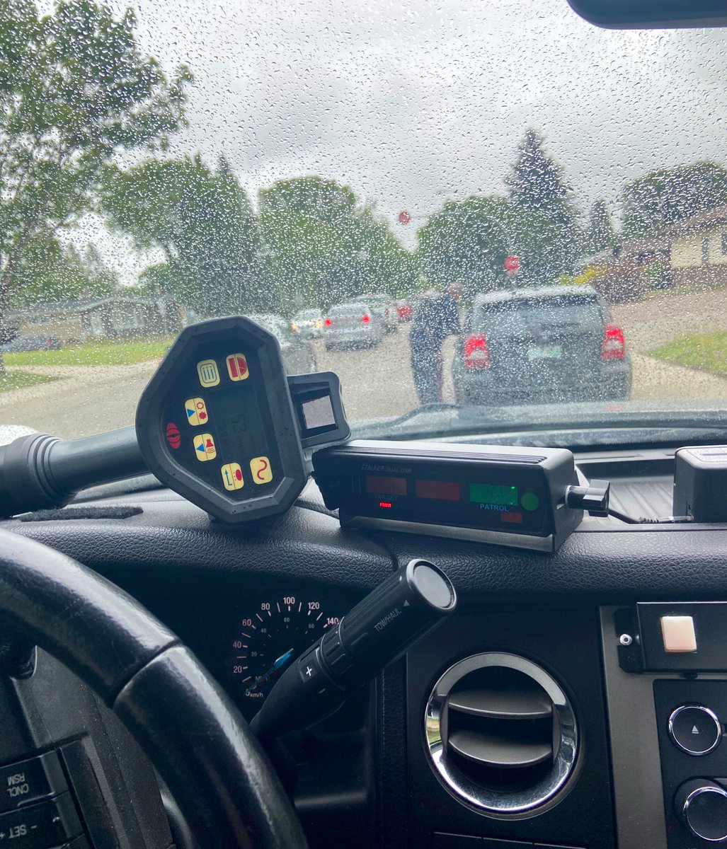 reginapolice's tweet image. Driver speeding on Parliament Ave in the playground zone. 53 km/h in a 30 km/zone. $196 ticket. #ProjectSPEED