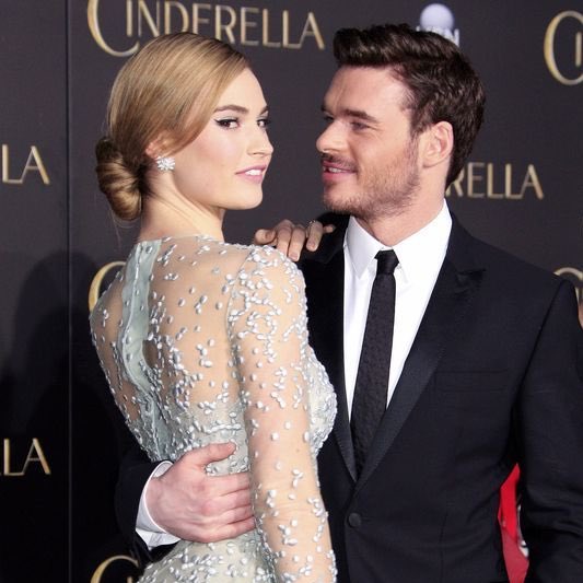 Happy birthday richard madden i too would stare at lily james 24/7 if i got the chance to do so 