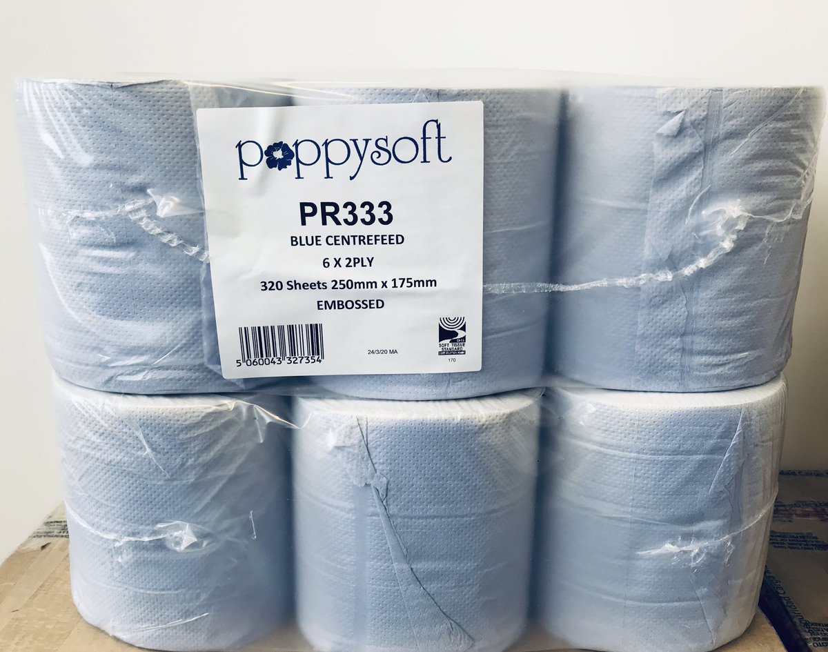 1 litre disinfectant spray, a perfect accompaniment to our blue rolls. Only £6.95