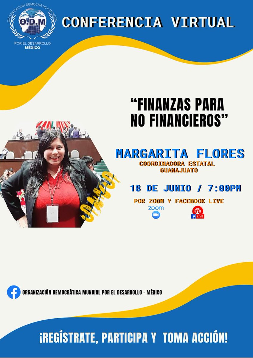 EstudiaConta's tweet photo. Hola gente curiosa, no se pierdan el día de hoy la charla que estaré dando sobre  finanzas. 🤑

Los espero 🤠🤩
Via Facebook y zoom

Unirse a la reunión Zoom
https://t.co/LDkt5GUU5m
ID de reunión: 846 2886 0486

#odmméxico #EsPorMéxico 🇲🇽🇲🇽 https://t.co/eS73yBlw80