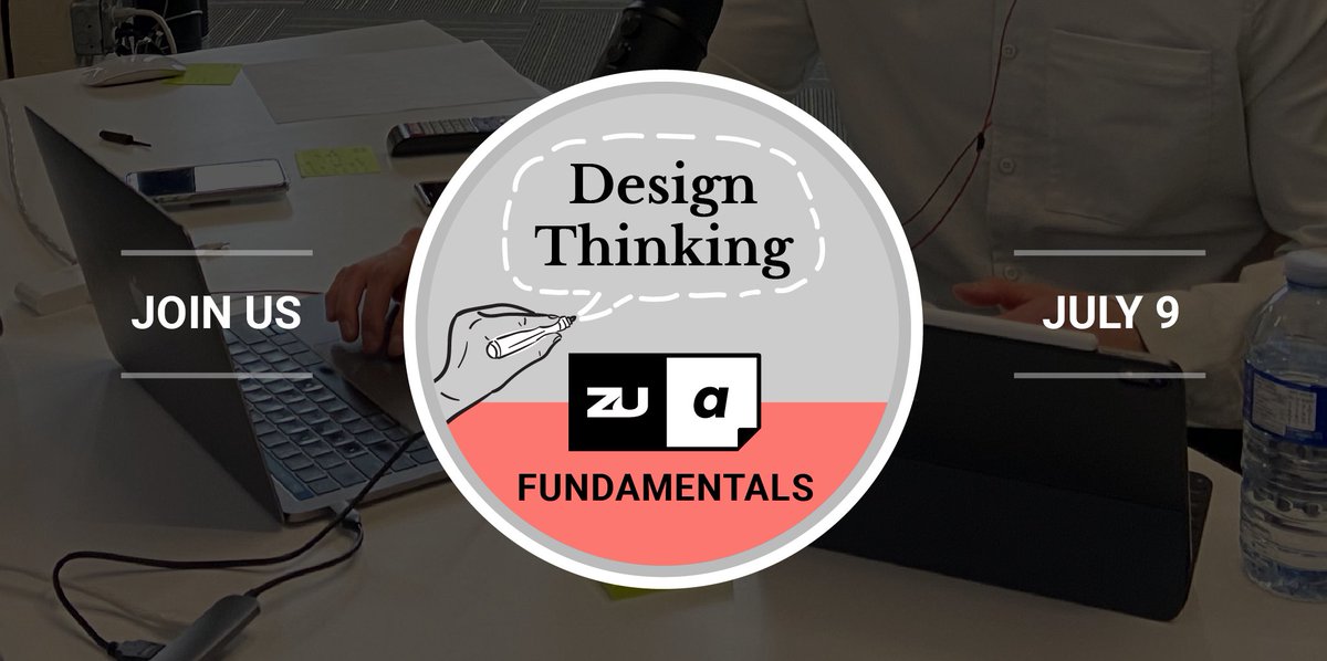 zutweets's tweet photo. We’re back at it, hosting zu Academy: Fundamentals on July 9. 

It's a virtual workshop and an introduction to the world of design thinking. The previous sessions have sold out, so be sure to register early. Secure your spot today! https://t.co/lZJz8rC1V4 https://t.co/y4nqnVaaYo