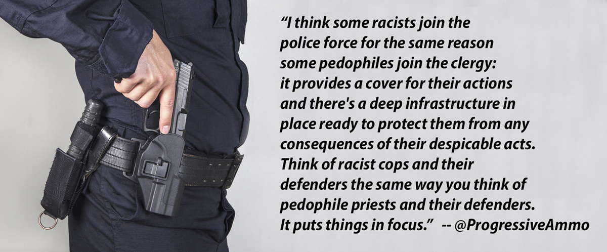 ProgressiveAmmo's tweet photo. #BLM #DefundThePolice #racism #PoliceBrutality #inners @Lawrence https://t.co/MmXncLmedW