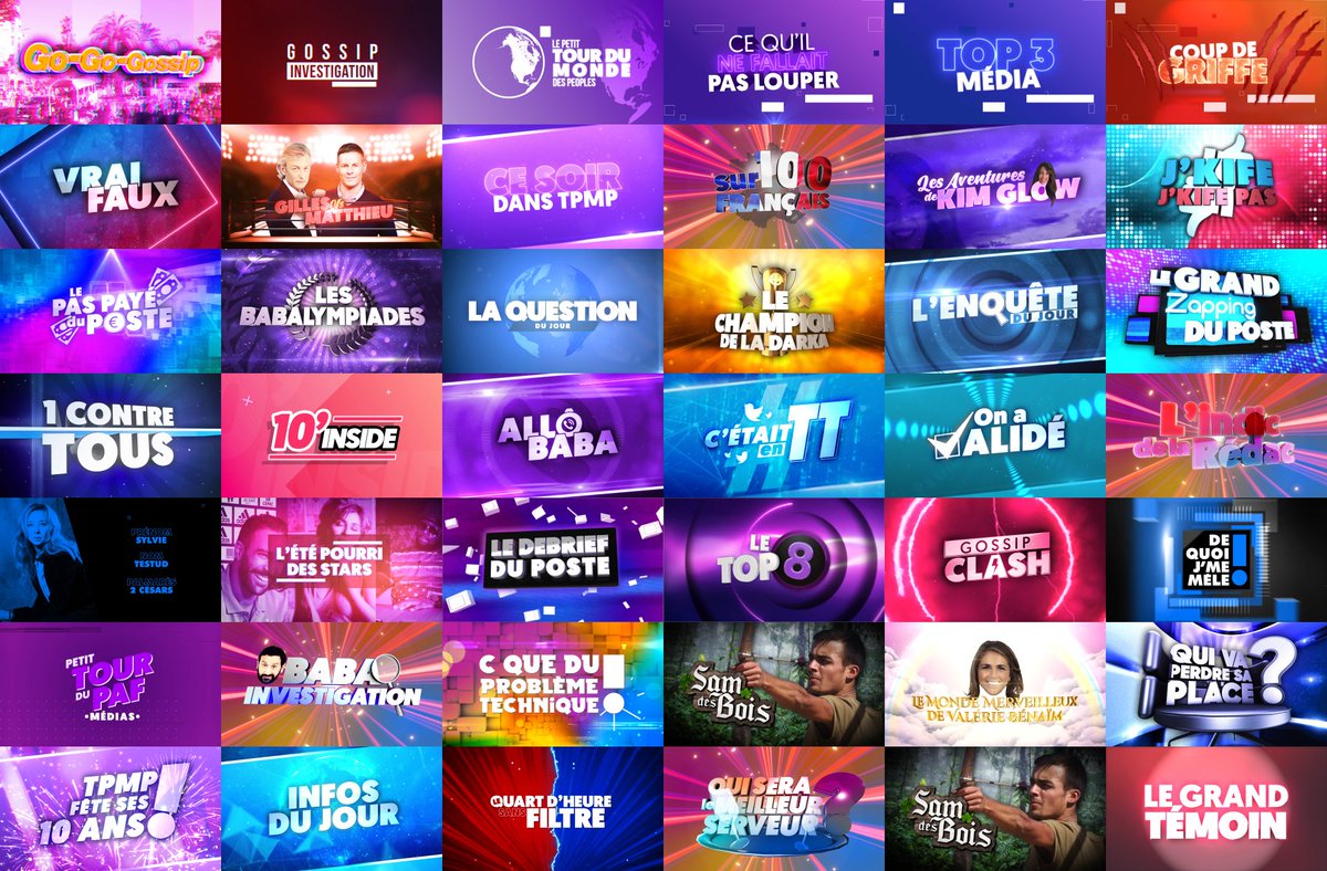 Alex_Apolda's tweet photo. Fin de saison 🎬 #Habillage #MotionDesign #TV #TPMP #DQJM #TPMPPeople #LaGrosseRigolade #LGD #AlloBaba #CQueDuKif Big up la team Kennedy Agency / Genton Prod 🔥 https://t.co/eMfVXUb6u9