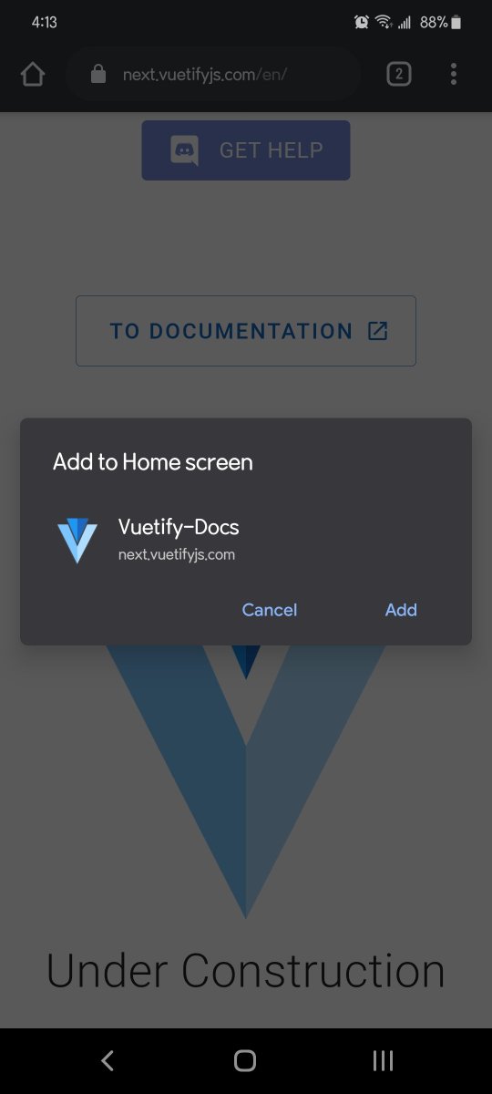 vuetifyjs's tweet photo. This has been a long time coming, Vuetify docs offline: https://t.co/gGpMYF3IEW