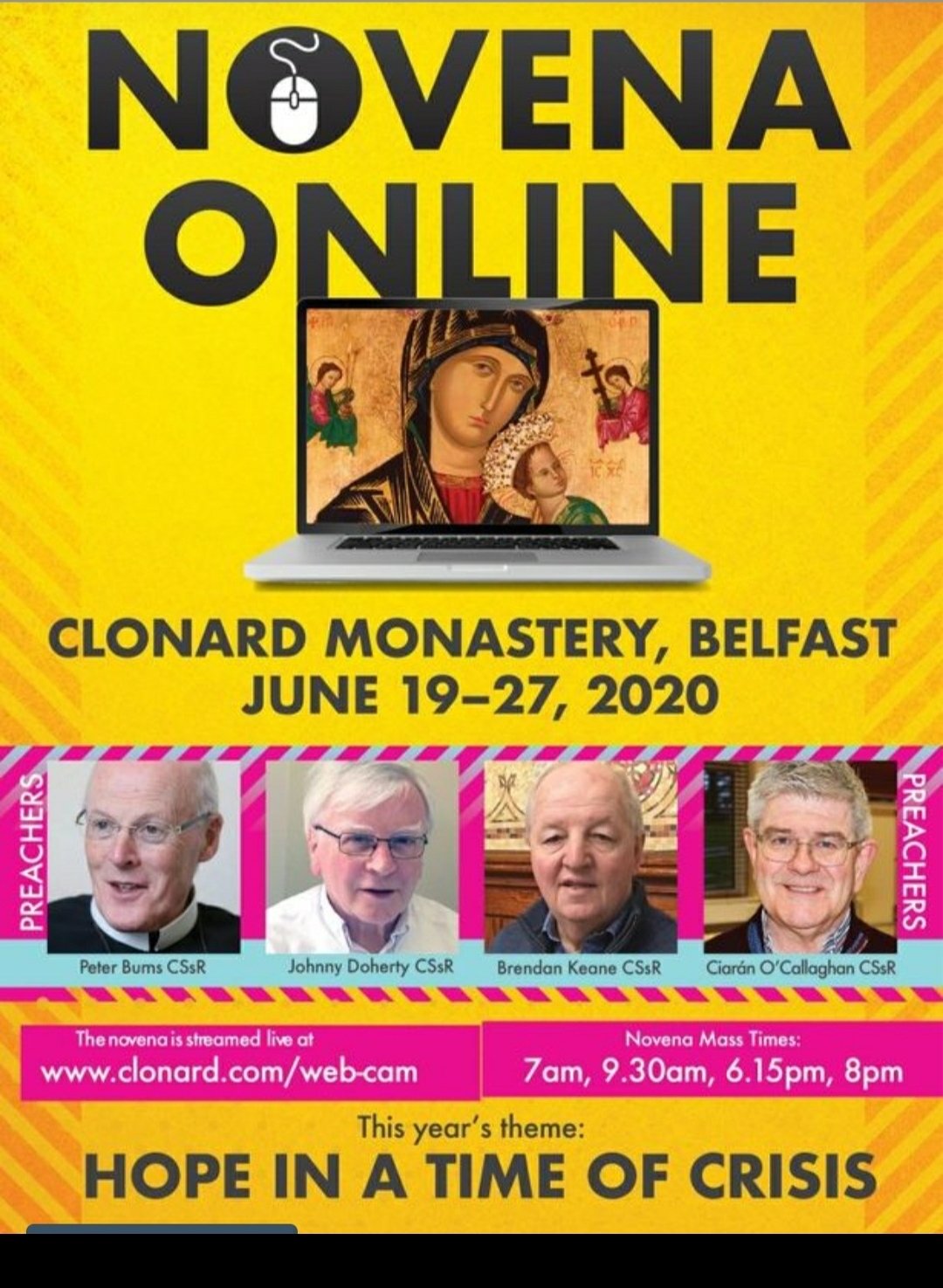 clonardnovena twitter search twitter