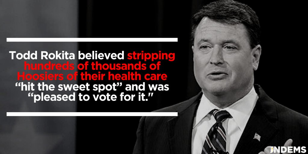INDems's tweet image. And you thought Curtis Hill had a bad record on health care. #INGOP