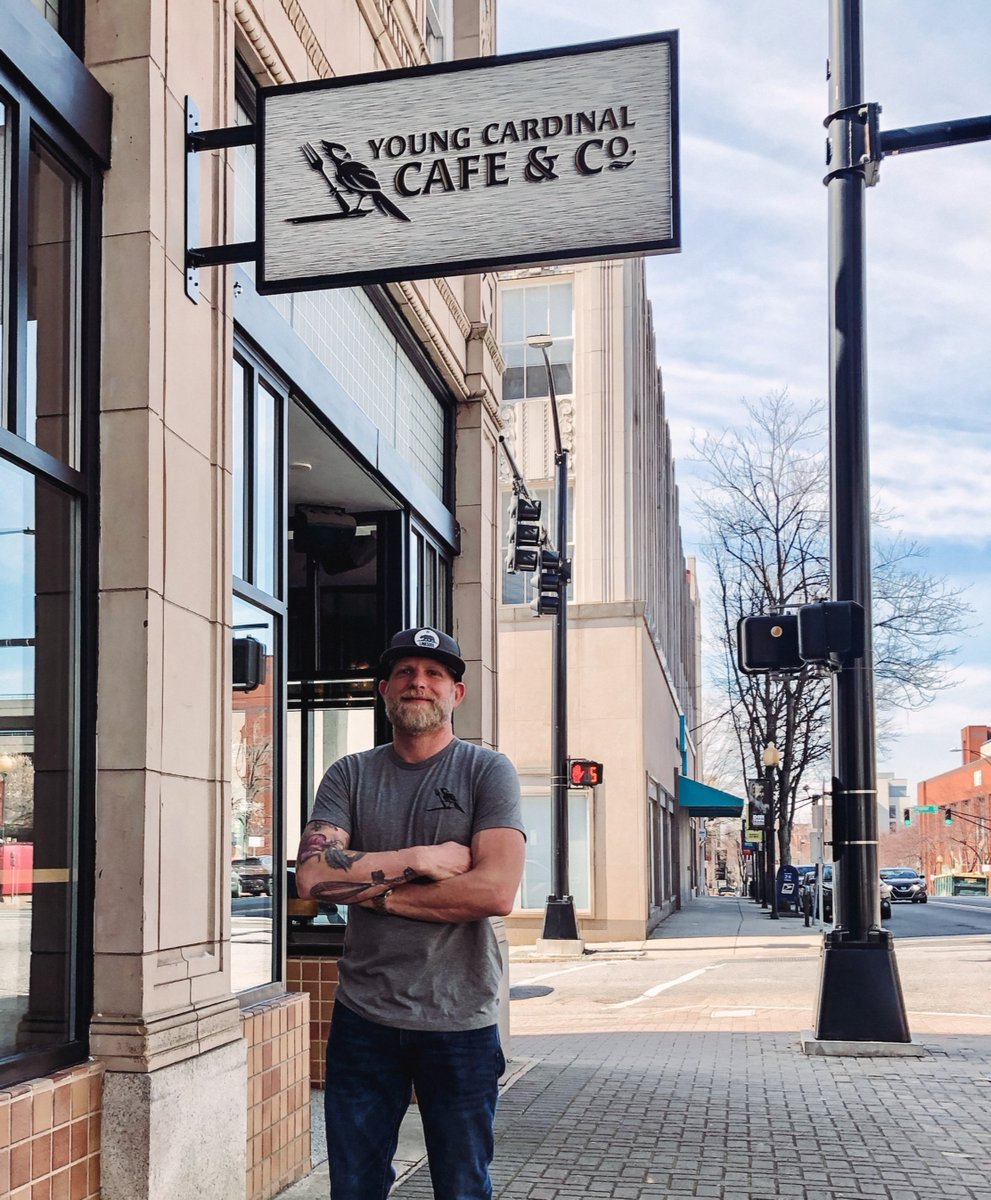 PiedmontLocal's tweet photo. Young Cardinal Cafe: Rolling with the Punches in Style
By Kristen Margo Daukas

When Winston-Salem restauranteur Adam Andrews developed the concept of his solo venture, Young Cardinal Cafe, it was to give the city a new and different ... https://t.co/QqnXLHeh0Y 
@336events https://t.co/20rkM57mJ8