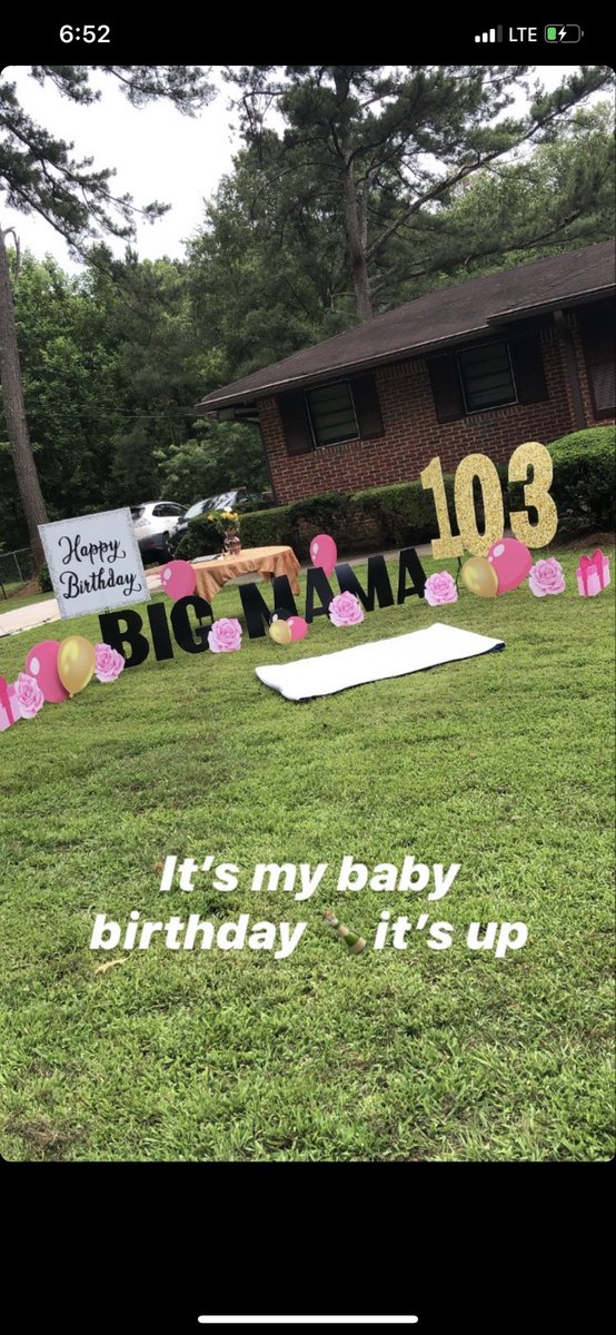 cashoutlique's tweet photo. Happy 103rd Birthday Big Mama🎉❤️ From Ohio to Atlanta 🙌🏽🥳 https://t.co/s7HCkdm6uA