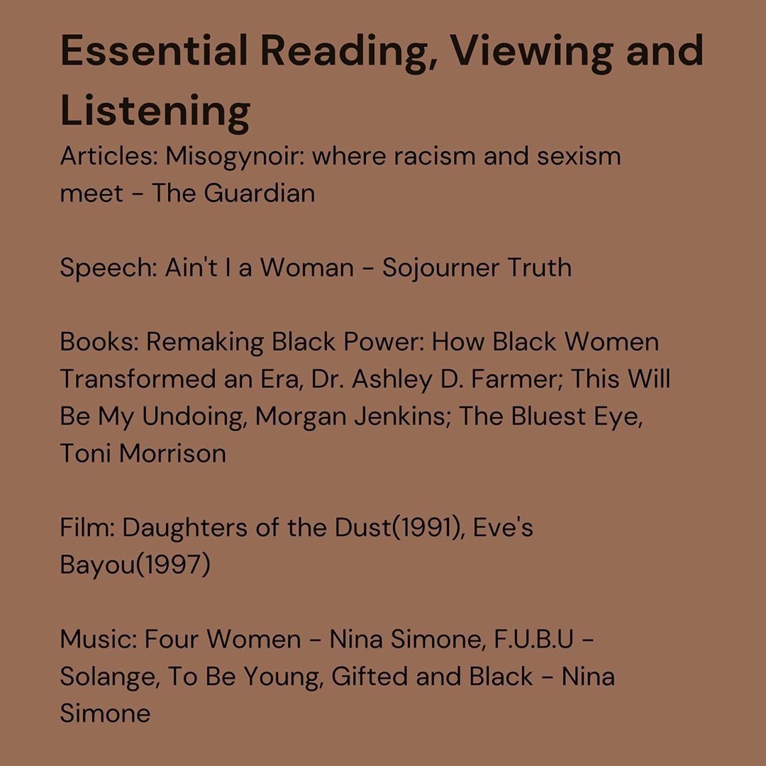 Let’s talk about mysogynoir