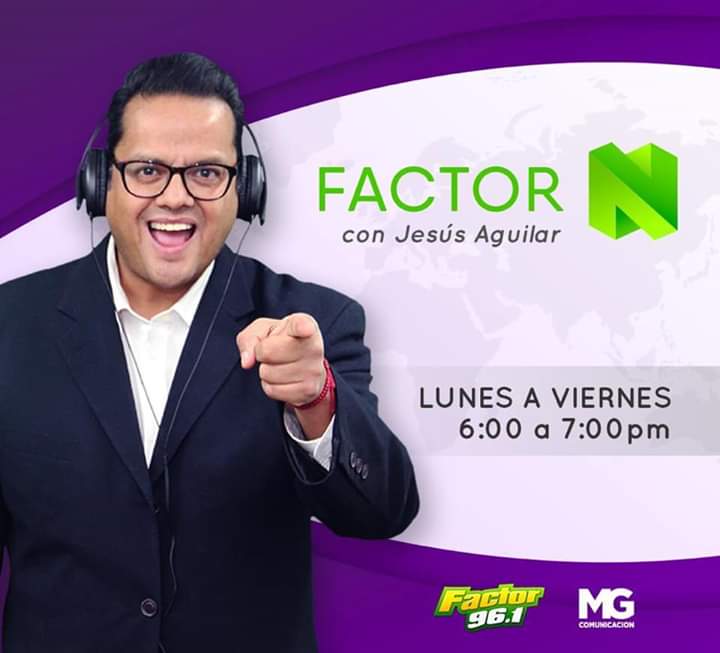 No te pierdas hoy se las noticias más relevantes de #FACTORN CON JESUS AGUILAR ADEMÁS
PATY FLORES- Recomendaciones - Historia de un Crimen, La Búsqueda
LAURA CARRILLO–  Disciplina positiva en la pandemia
PATY CALVILLO – Noticias de San Luis