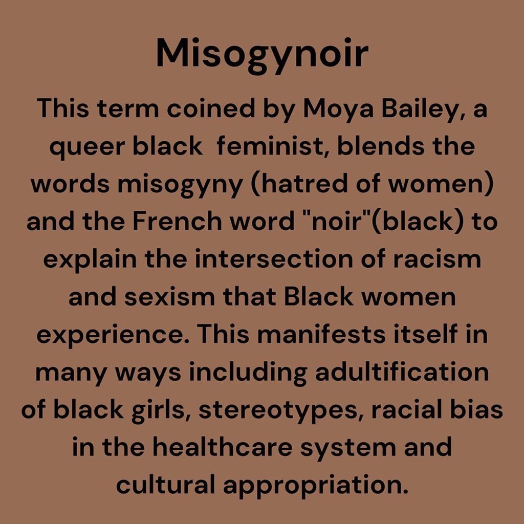 Let’s talk about mysogynoir