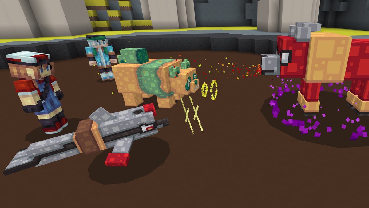 SkywalkerBuilds's tweet image. Getting ready to tame &amp;amp; battle in Pixelmobs Mash-up! Battle, defeat and tame boss mobs in @PixelsAndBlocks open world adventure.

Coming soon to the @MinecraftMarket. And fully supports @Minecraft Nether Update!