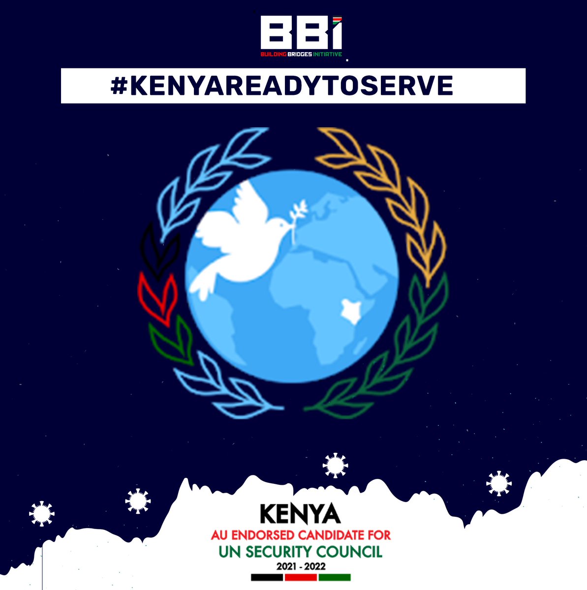 TheRealBBI's tweet photo. One of Kenya's ten point agenda to the world for the UNSC bid was building bridges.  
The world has entrusted us to build bridges through multilateral-ism. Congratulations Kenya! #KenyaReadytoServe https://t.co/W8dkAmQyuo