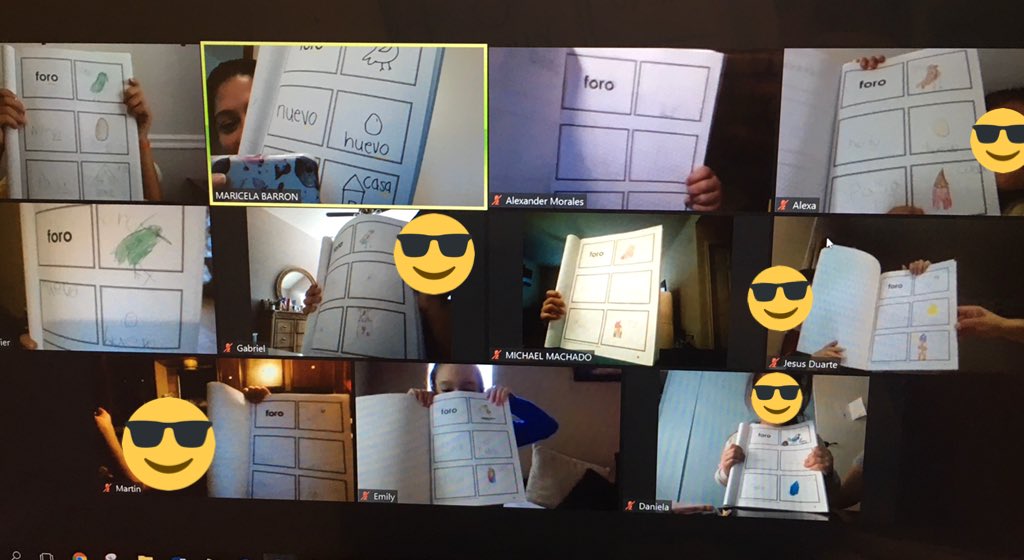 BarronTeaches's tweet photo. We finished another week of Camp Explorer π I am so proud of how hard my kindergarteners are working this summer! #ThursdayThoughts #LearningAtHome #Reading #wordwork #Writing #Math #Science #kinderisfun #ESL #Bilingual #ELLs #cfisdpk1 @cfisdowens https://t.co/QTyqNrDFu2