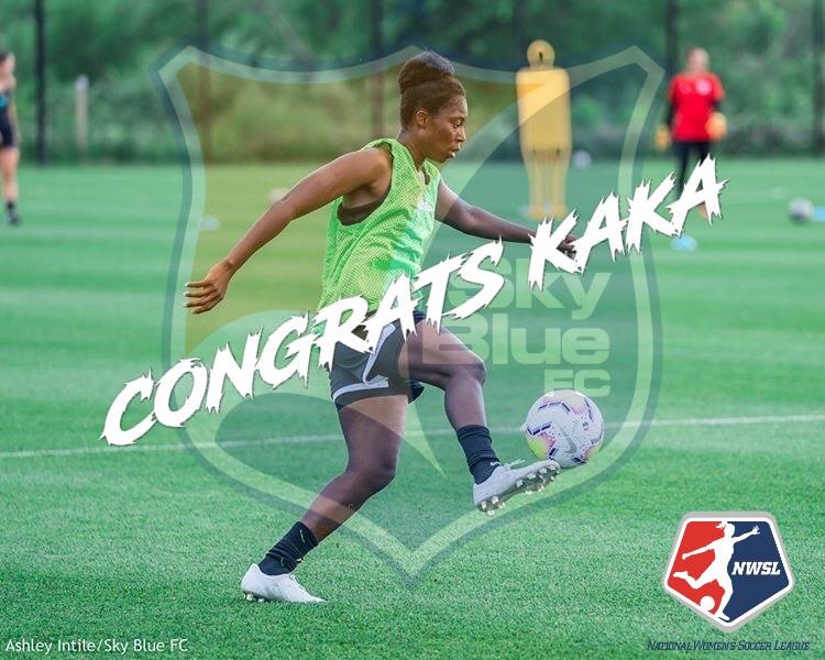 greatoseiasibey's tweet photo. 3 Times US All Star Team Player, Ghana's Jennifer Cudjoe @JenniferCudjoe unveiled as the latest signing for @SkyBlueFC. The former @SWAG_Ghana Female Player has played for Ghana at the U17 and U20 Women’s World Cups and the Black Queens.

Congratulations and Good Luck Jenny. https://t.co/gv2L6NHUco
