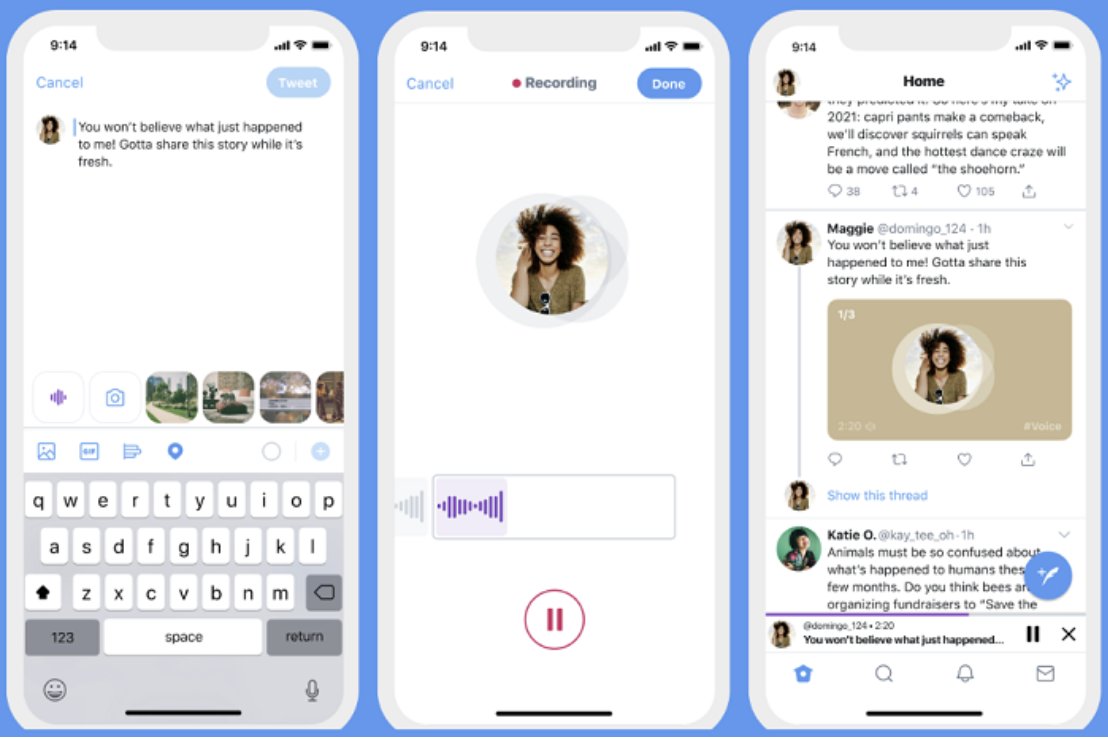 VaultComm's tweet photo. Will @Twitter's latest update lead to a rise in #microcasting? The platform is rolling out the option to add 140-second audio clips to tweets. https://t.co/zUkDPceDCW https://t.co/3ETsl9HLj0