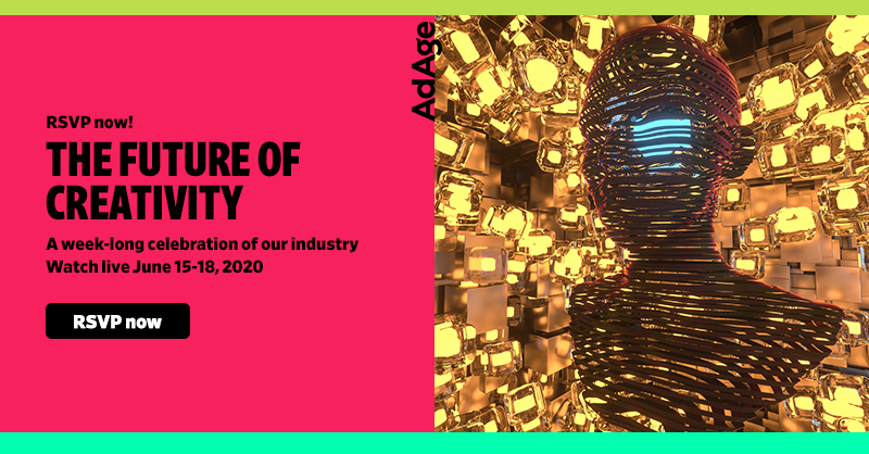 adage's tweet photo. The Future of Creativity will return at 3pm to celebrate this year's Young Creatives Cover Competition winner!
Join Ad Age editors to honor the winning creatives and see which entry was an audience favorite. #AdAgeCreativity
RSVP now: https://t.co/0hrVnkL5QH https://t.co/cLsFjGzjFo