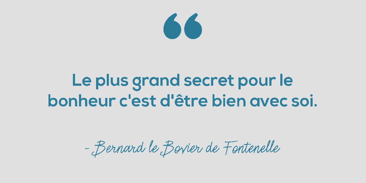 Ysonut_fr's tweet photo. "Le plus grand secret pour le bonheur c'est d'être bien avec soi." Bernard le Bovier de Fontenelle https://t.co/LLWo92TzYK