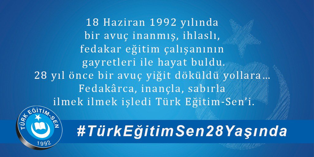 #TürkEğitimSen28Yaşında