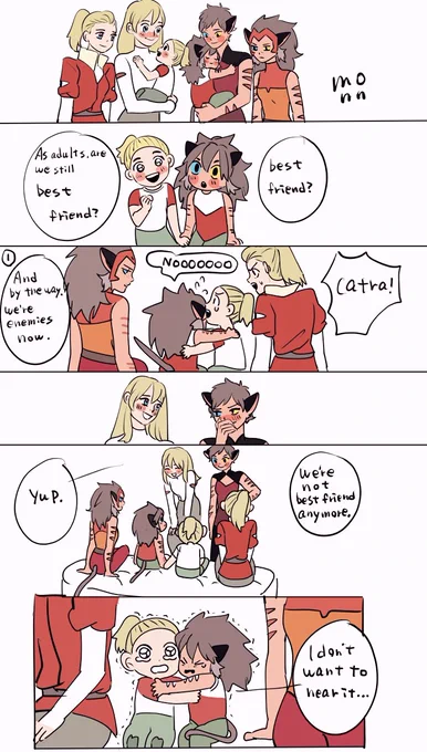 過去の自分へ #catradora #SheRa 