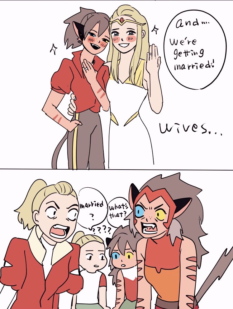 過去の自分へ #catradora #SheRa 