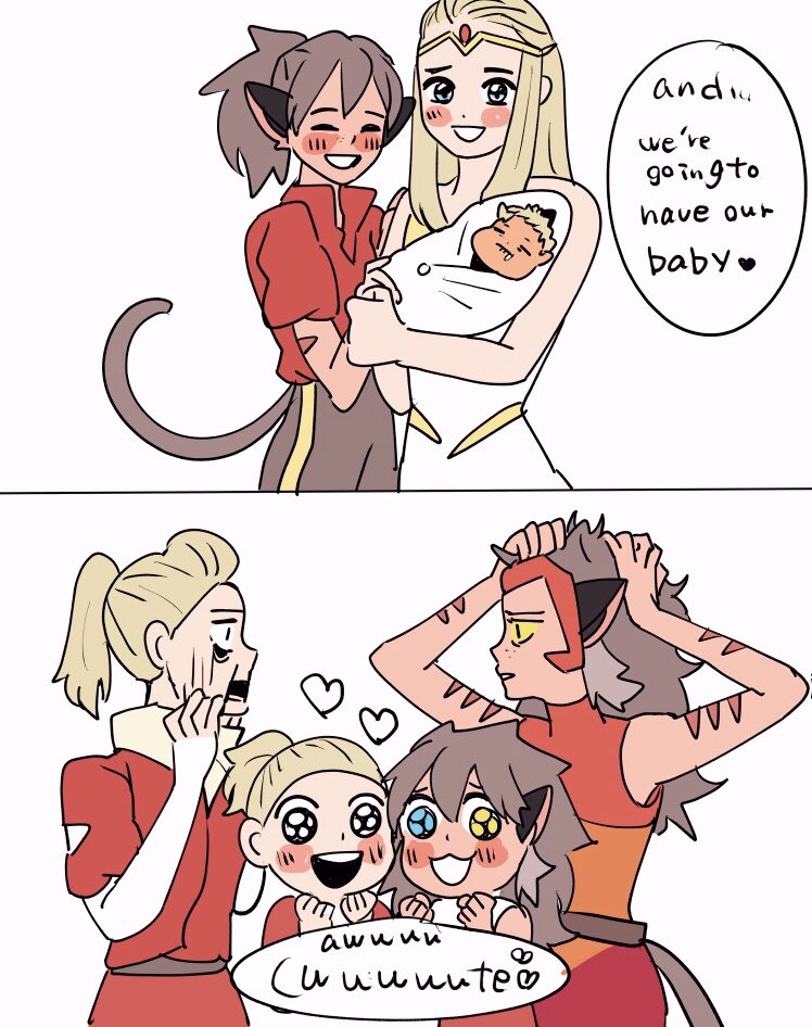 過去の自分へ　#catradora #SheRa