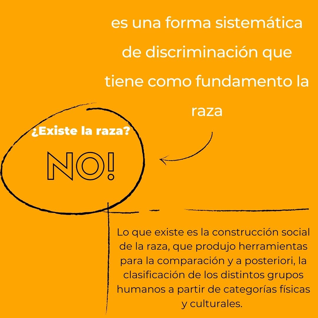 AFROXANGO's tweet image. ¿Qué es el racismo?