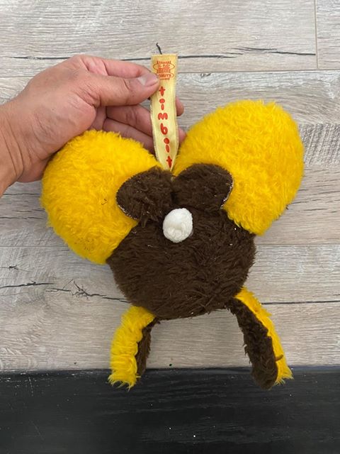 retrontario's tweet image. 80s Timbit mascot plush #timbit #TimHortons