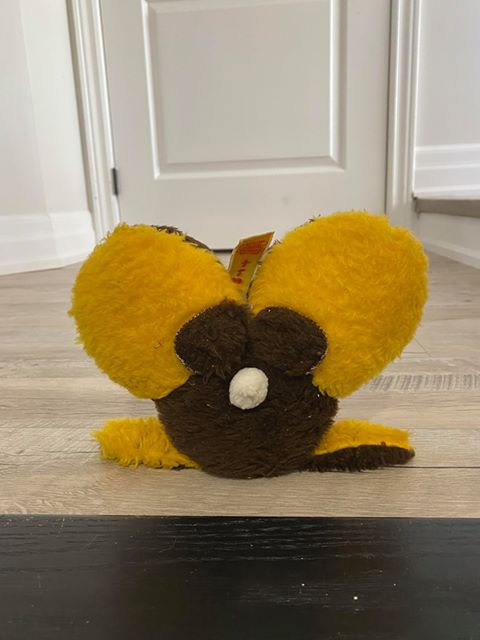 retrontario's tweet image. 80s Timbit mascot plush #timbit #TimHortons
