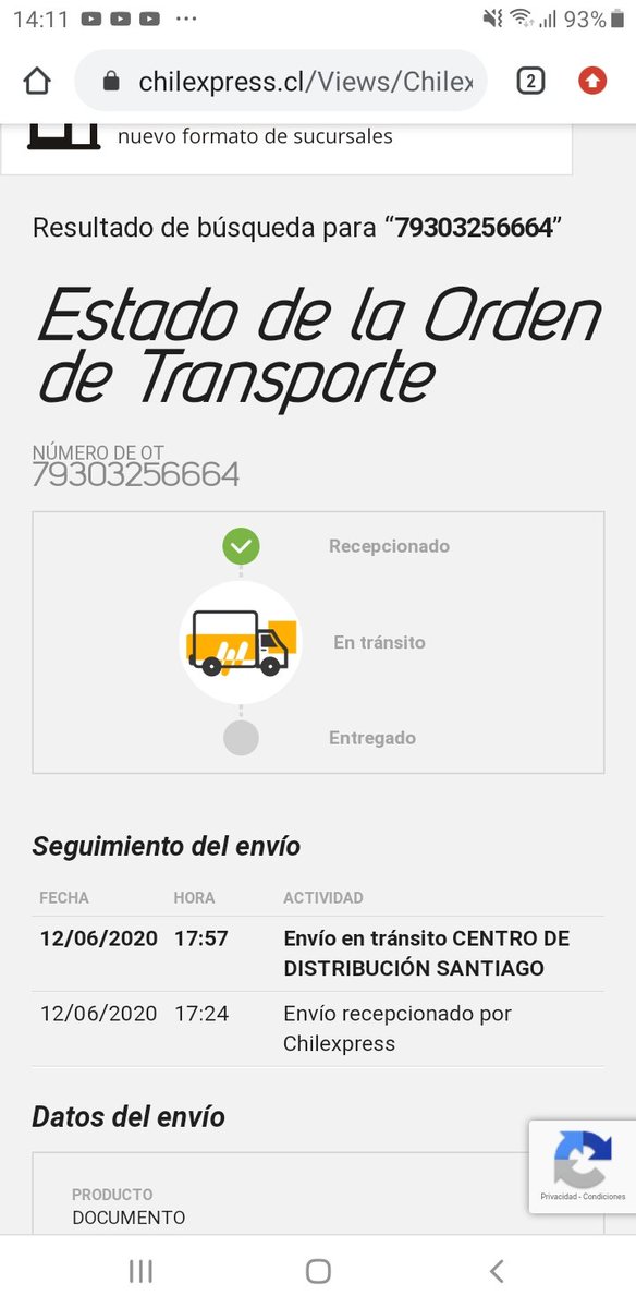 aaronbravo72's tweet photo. @ChilexpressHelp Buenas tardes, queria consultar cuando me llegará mi pedido que e encargado de chilexpress, NUMERO DE ORDEN: 79303256664 la fecha en que mandaron el pedido, y no me a llegado nada, no me han llamado y no tuve remedio que contactarme con ustedes.🤷‍♂️ https://t.co/6Tgf1D8W1O
