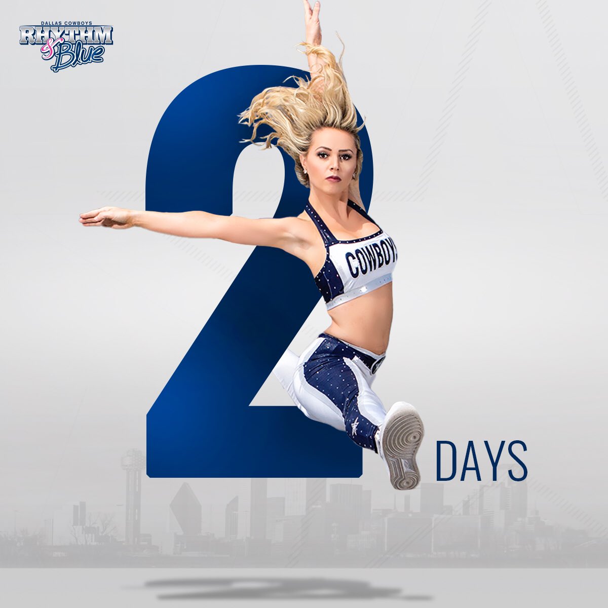 Only 2️⃣ days left to apply for the first ever online DCRB Dancer Auditions. Tag someone who should take the chance and chase their dreams to become a Dallas Cowboys Rhythm & Blue Dancer!
Apply today at https://t.co/38h2Qax3bI
📸 @rhileephotog https://t.co/va7KtKZ04T
