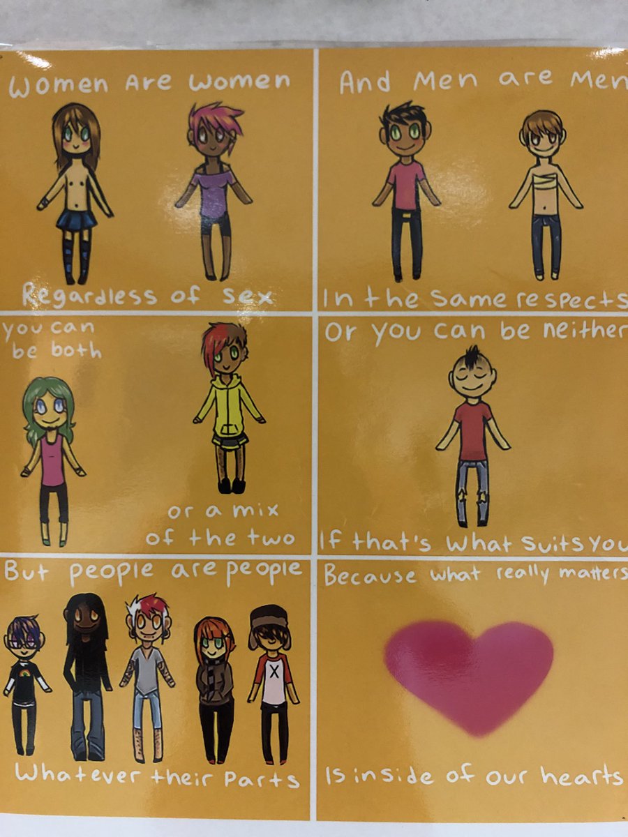 nicole_blondin's tweet photo. I was at St. Peter’s and saw this poster along with all advocates for LBGTQ it moved me! I am proud to be apart of our school community! https://t.co/2LCAkPsQNR