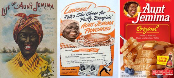 Aunt Jemima is arguably the longest-lasting brand that used a racist caricature to market its product. When Charles Rutt and Charles G. Underwood created a self-rising flour in 1889, Rutt called it Aunt Jemima’s recipe after watching a minstrel show.