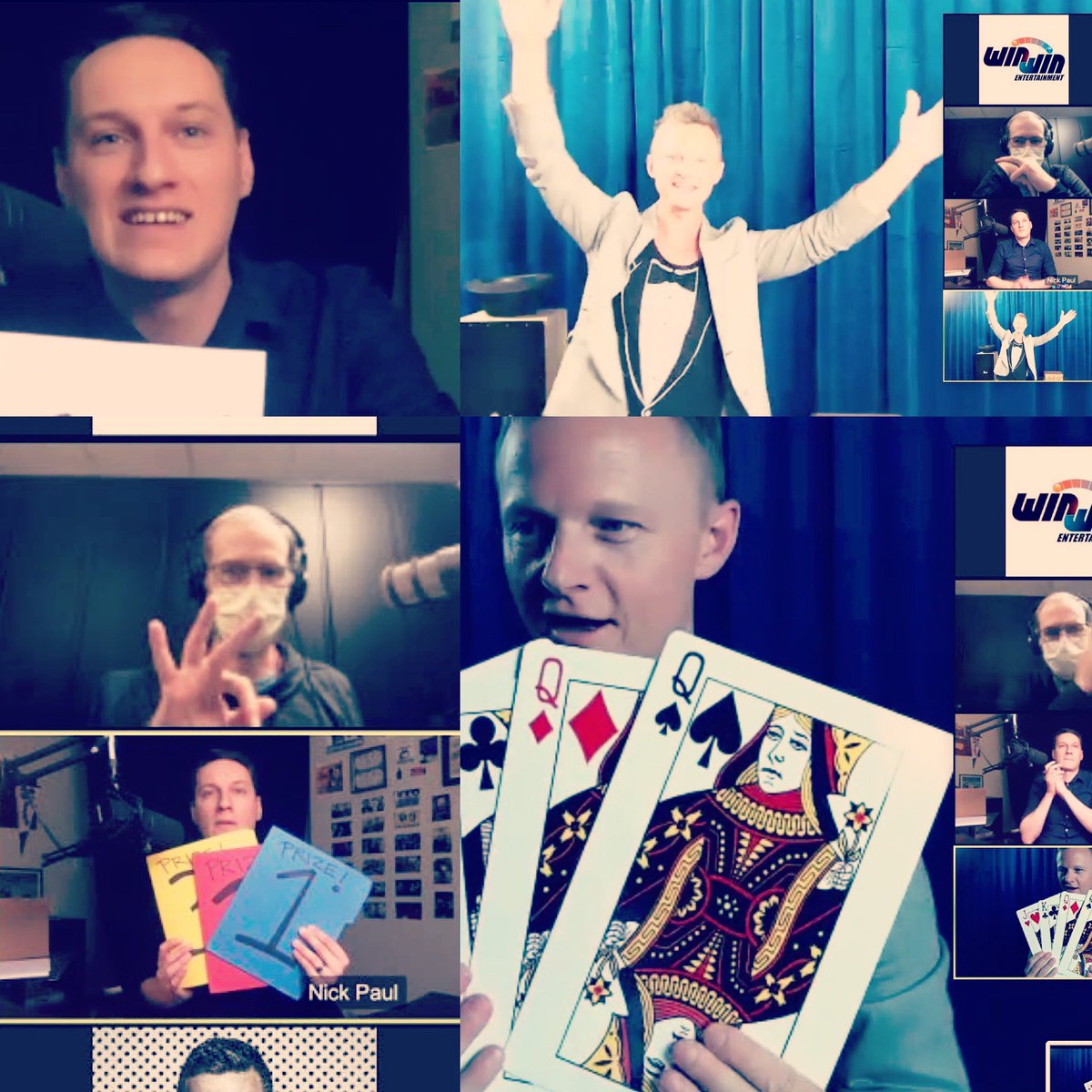 Had a blast performing virtually with my buddy @nickpaulreal for @PhxChildrens & @winwincharity!