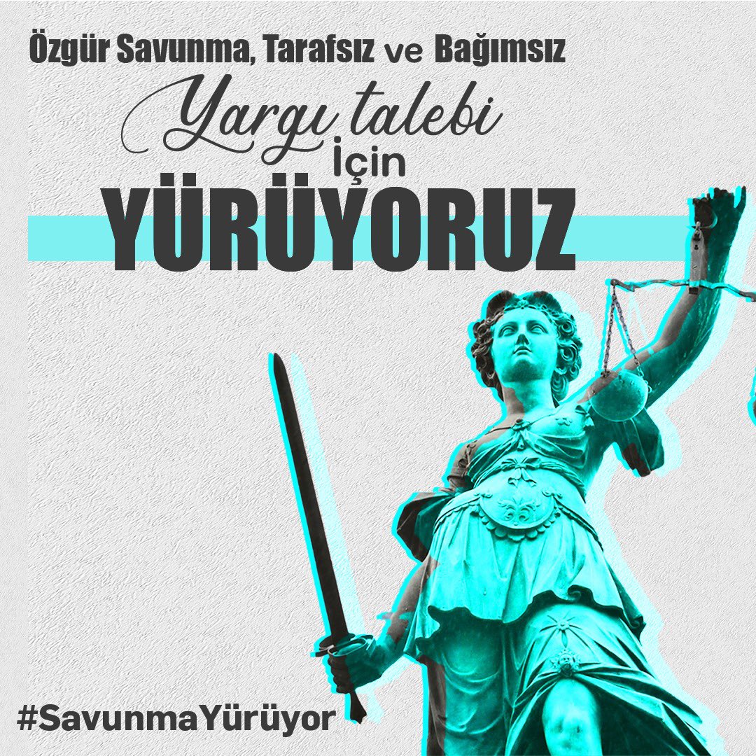 Yürüyoruz dikenlerin üstünde!
#SavunmaYürüyor