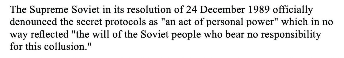 Then he goes into this bizarre discussion of how the Soviet Union had no other choice but to sign a non-aggression pact and carve up Poland etc. He does seem to say at one point that there was something wrong with this pact, e.g.